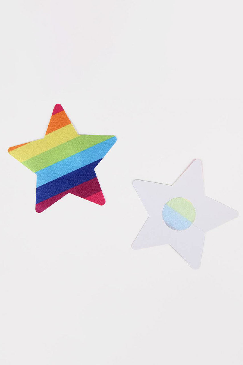 Rainbow Star Pasties.