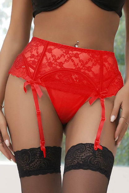 All Lace Garter Panty.