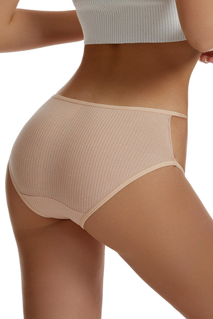 Strappy Ribbed Bikini Panty.