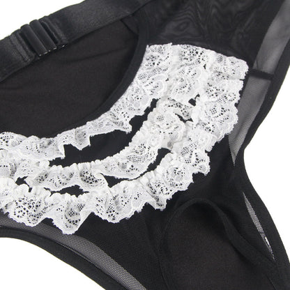 Open Cup Maid Bedroom Costume.