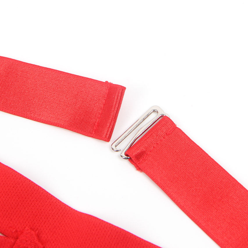 Bondage Bra and Garter Lingerie.