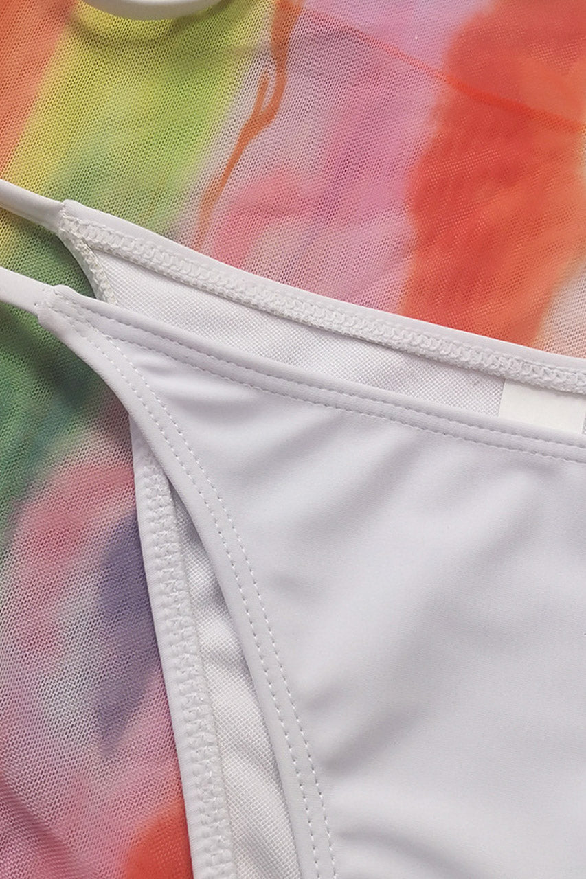 Neon Daydreams Bikini and Cover Up.