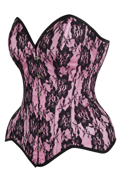 Top Drawer 5 PC Premium Boudoir Bunny Corset Costume