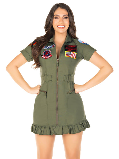 Top Gun Costume Flight Dress