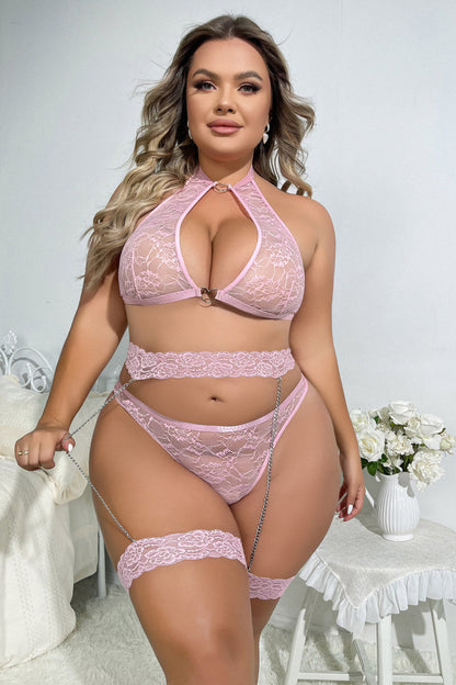 Plus Size Heartbreaker Bra Set.