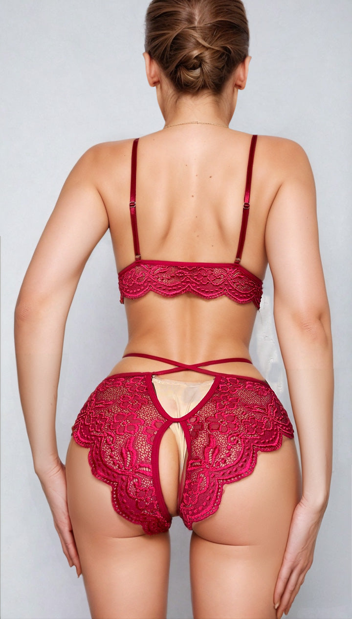 Strapped Up Bra Set.