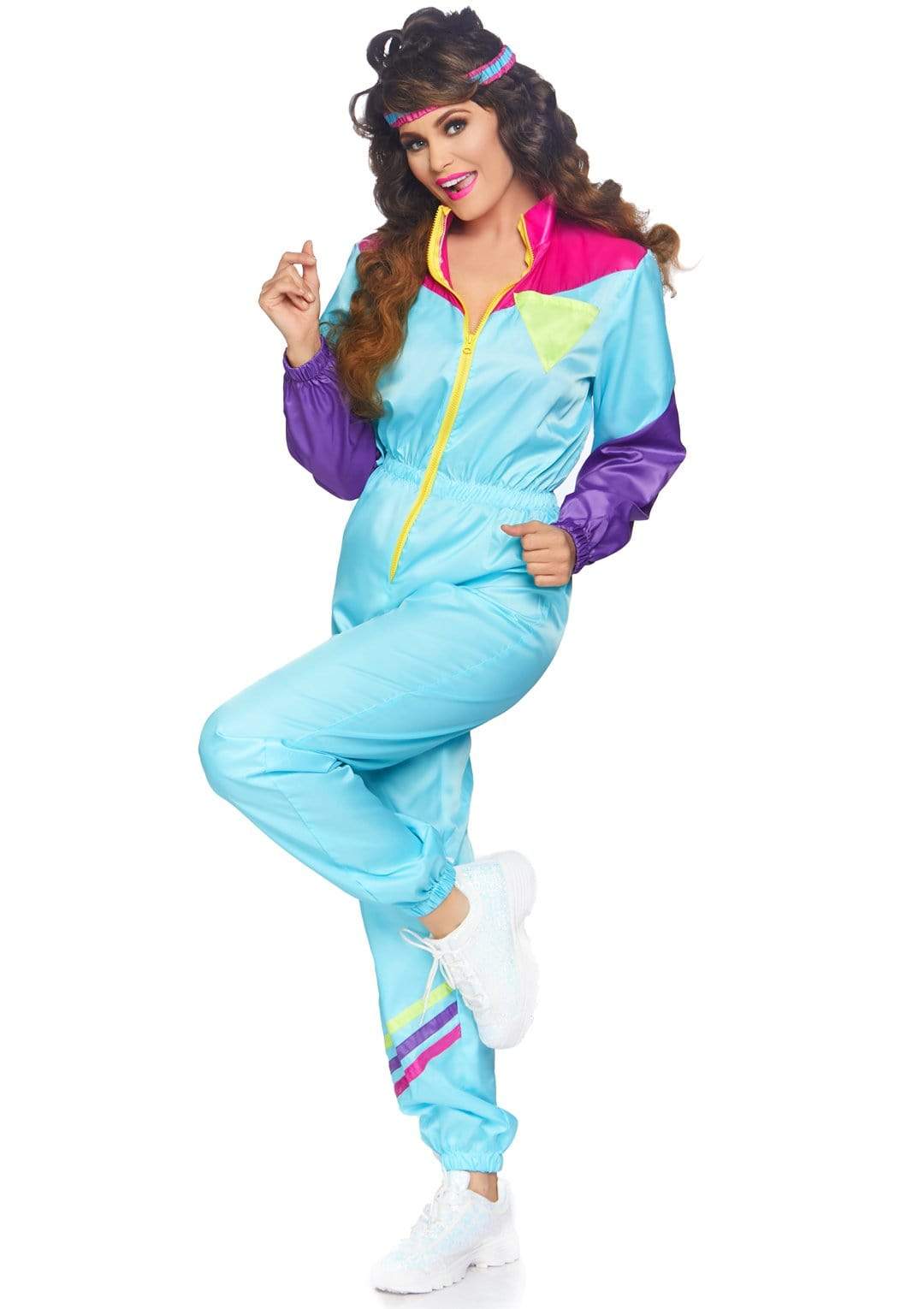 Awesome 80s Track Suit Costume - Unspoken Fashion