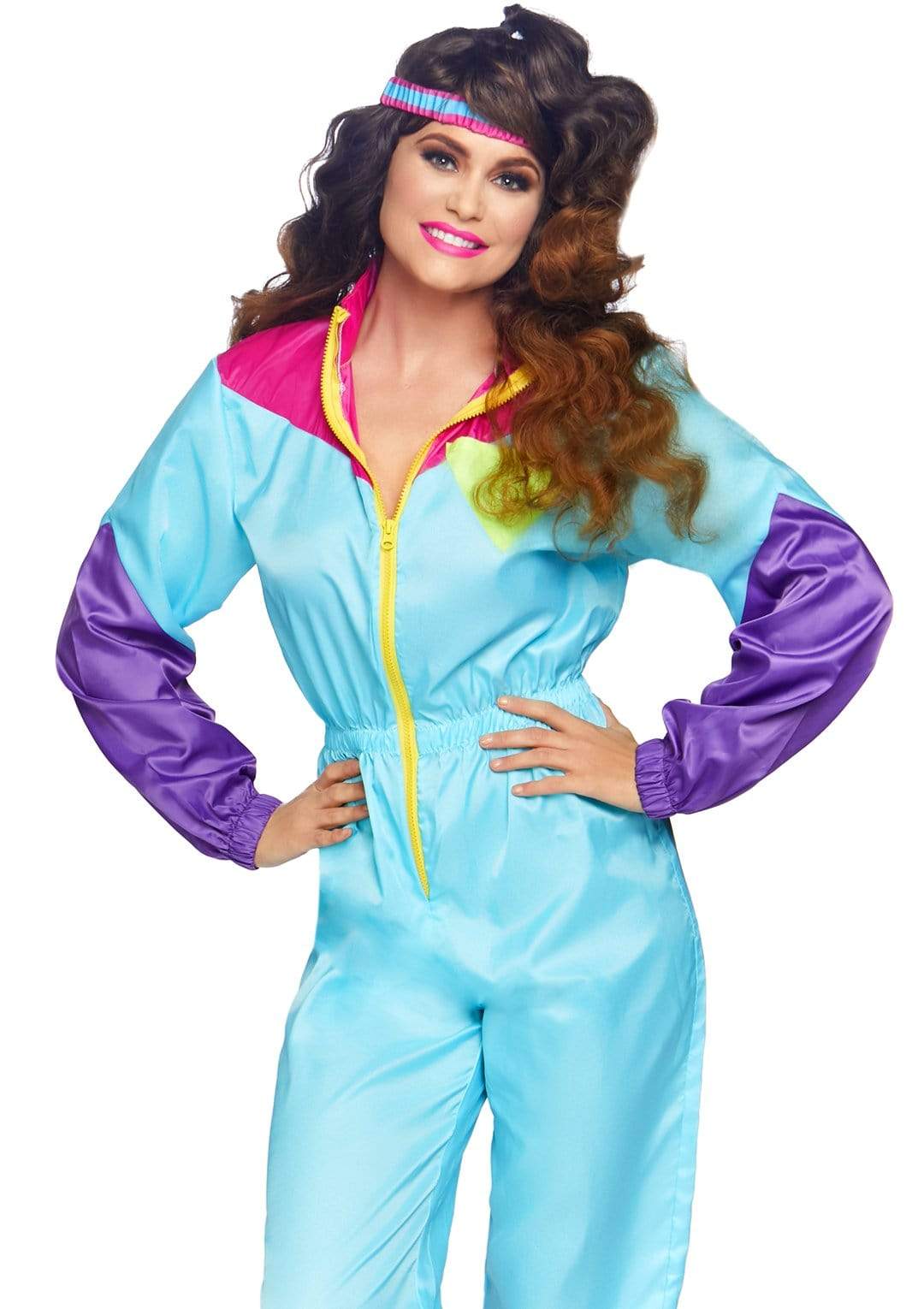 Awesome 80s Track Suit Costume - Unspoken Fashion