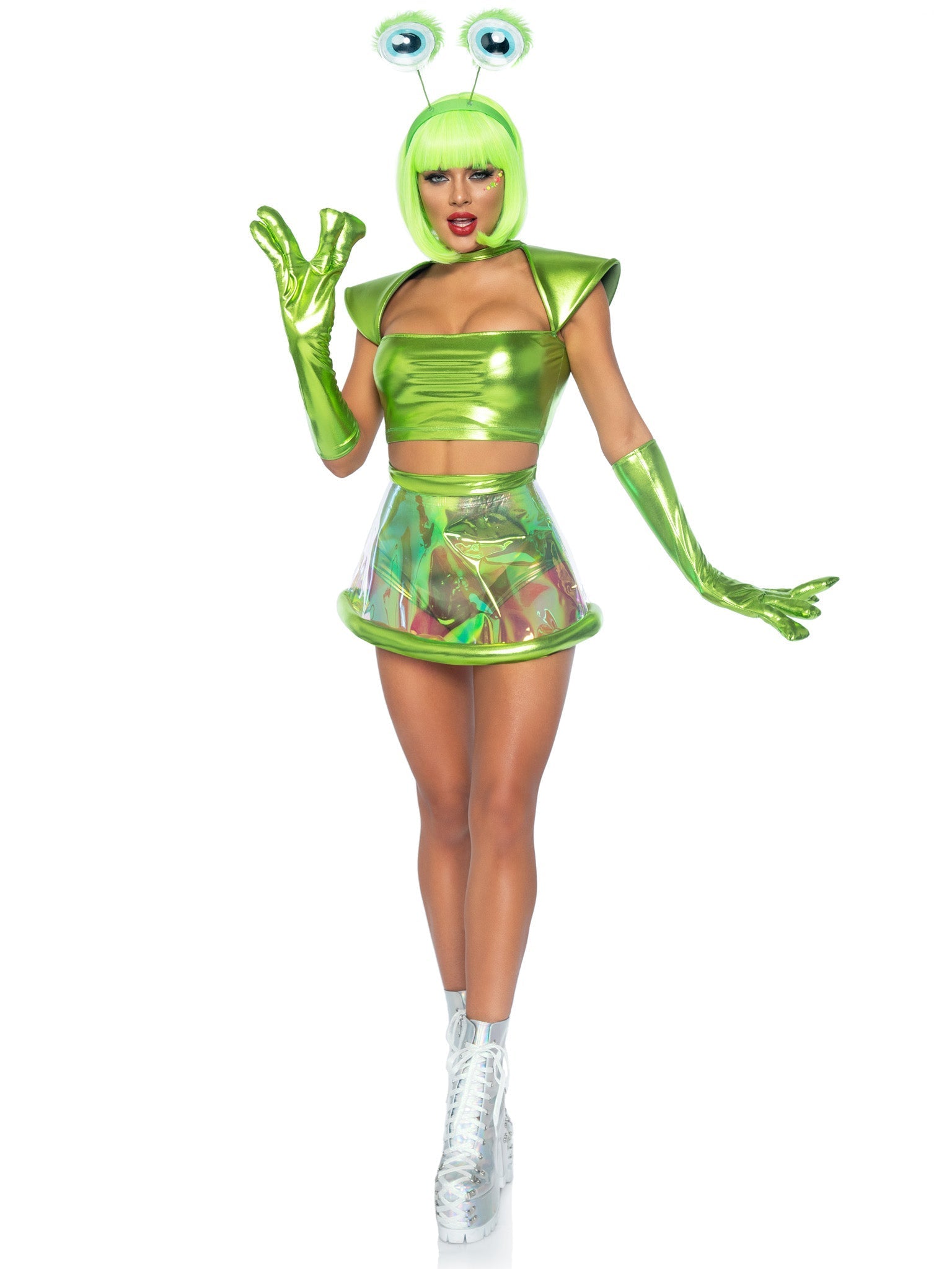 Beam Me Up Babe Alien Costume - Unspoken Fashion