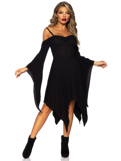 Bell Sleeved Peasant Dress - Unspoken Fashion