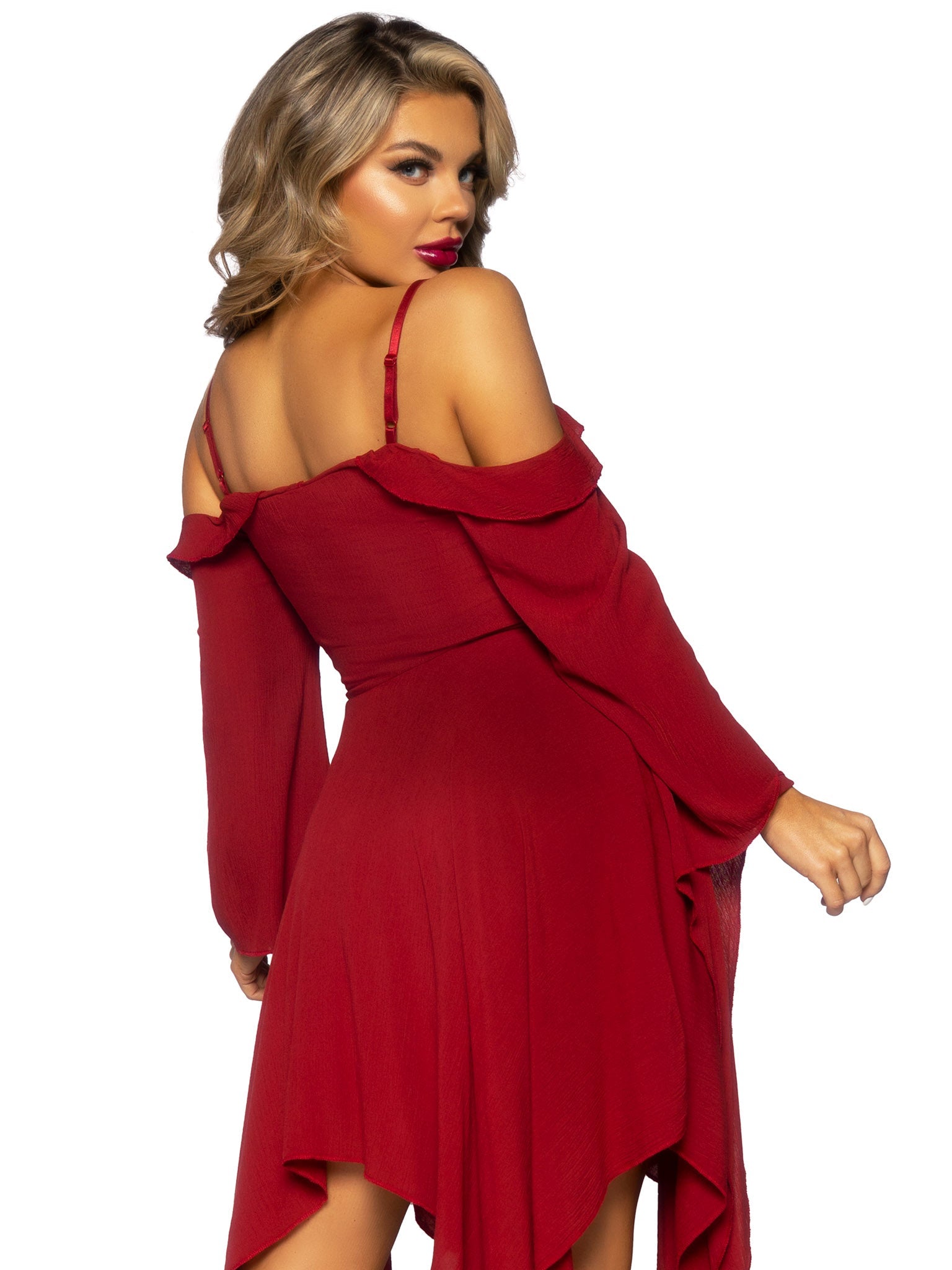 Bell Sleeved Peasant Dress - Unspoken Fashion