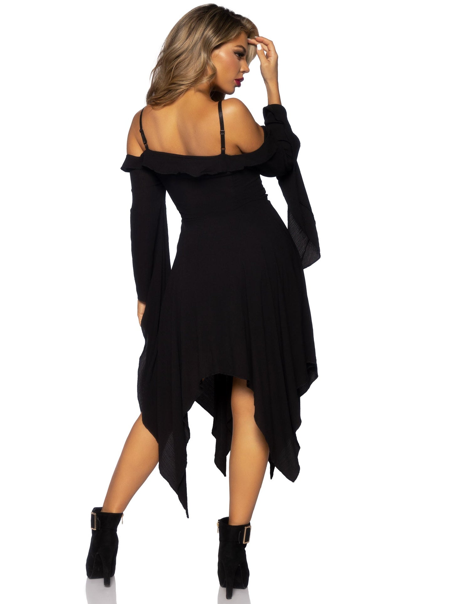 Bell Sleeved Peasant Dress - Unspoken Fashion