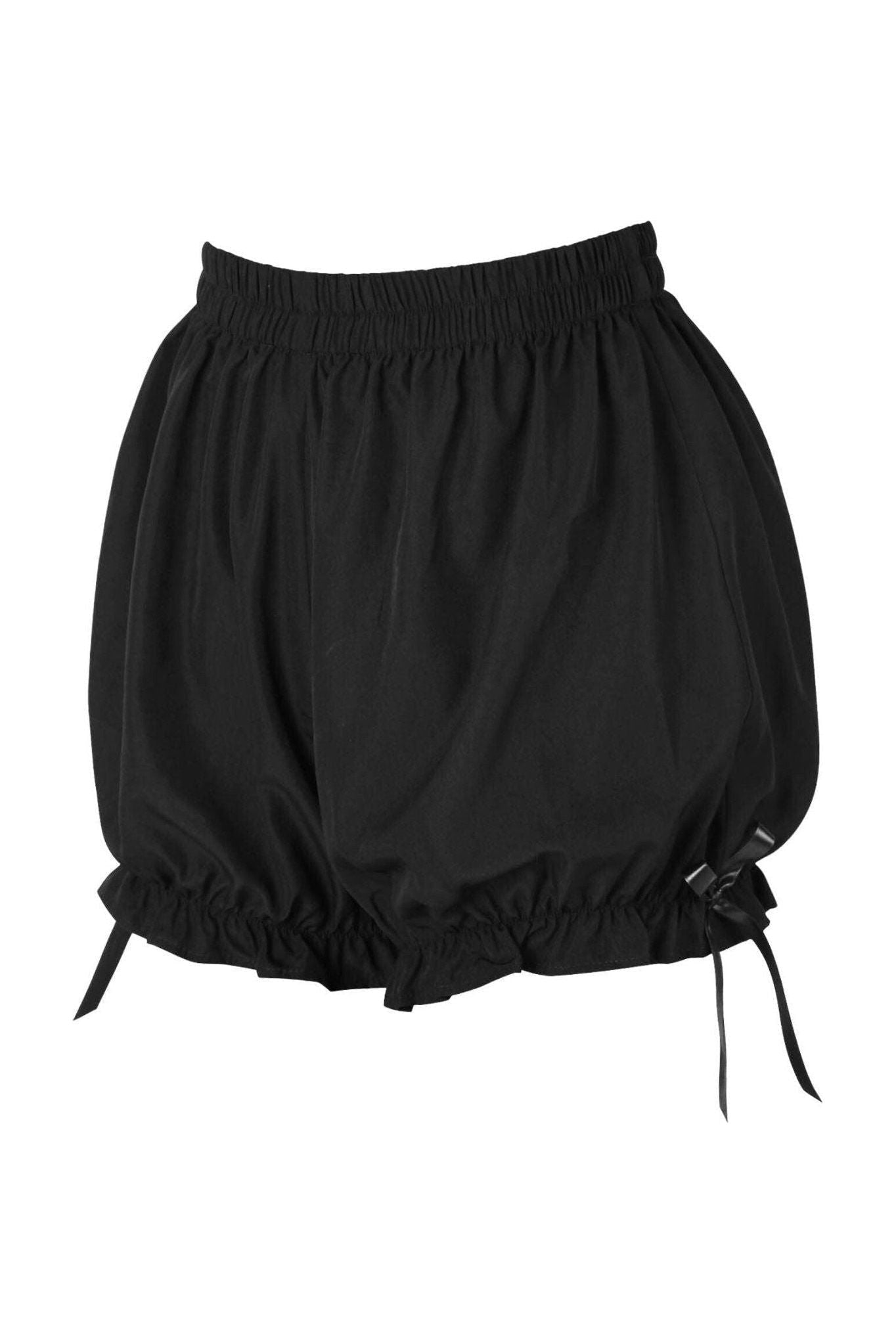 Black Cotton Bloomers.