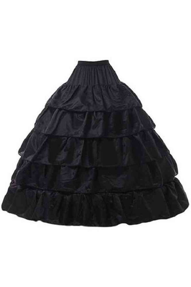 Black Hoop Skirt