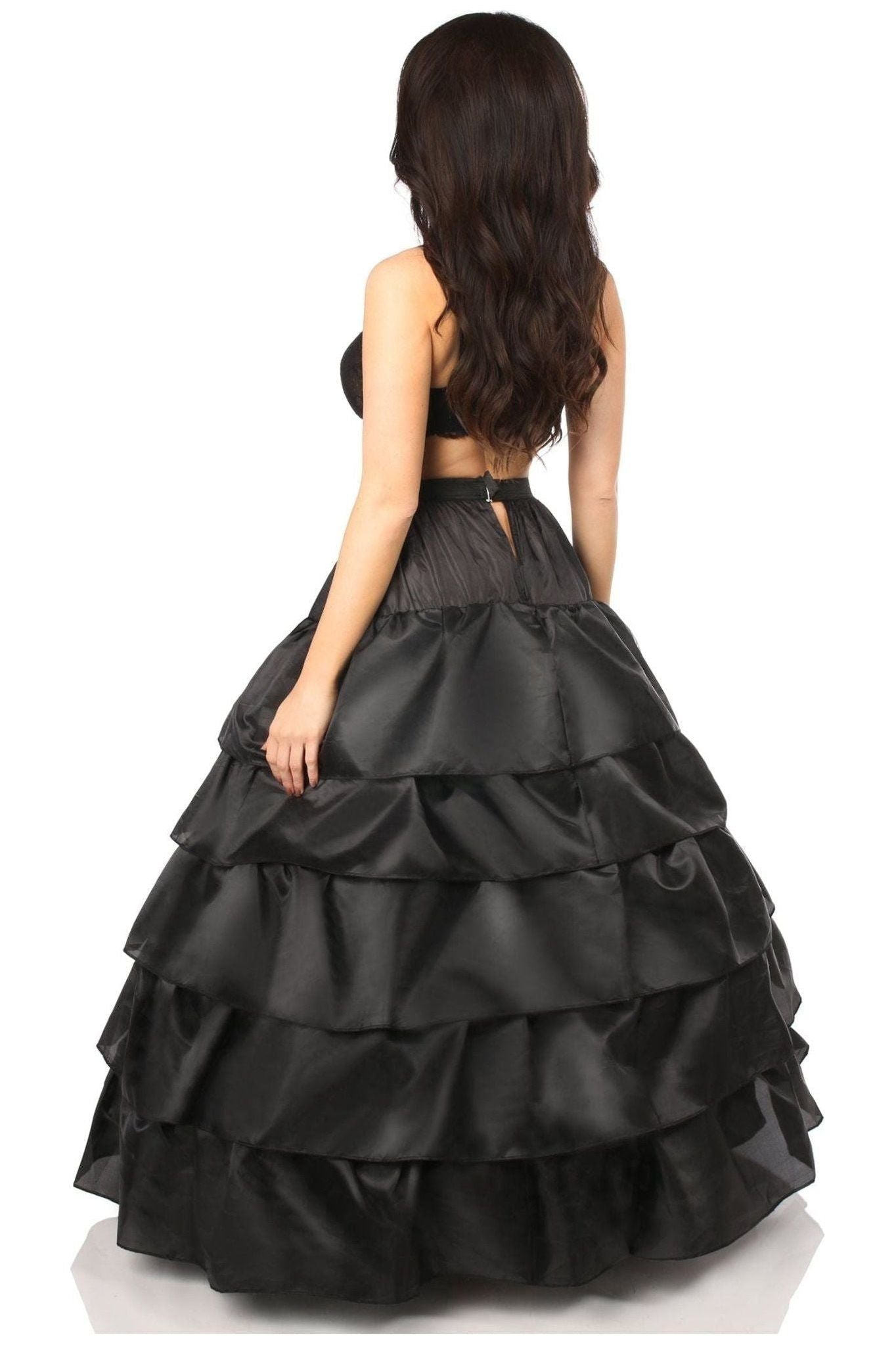 Black Hoop Skirt.