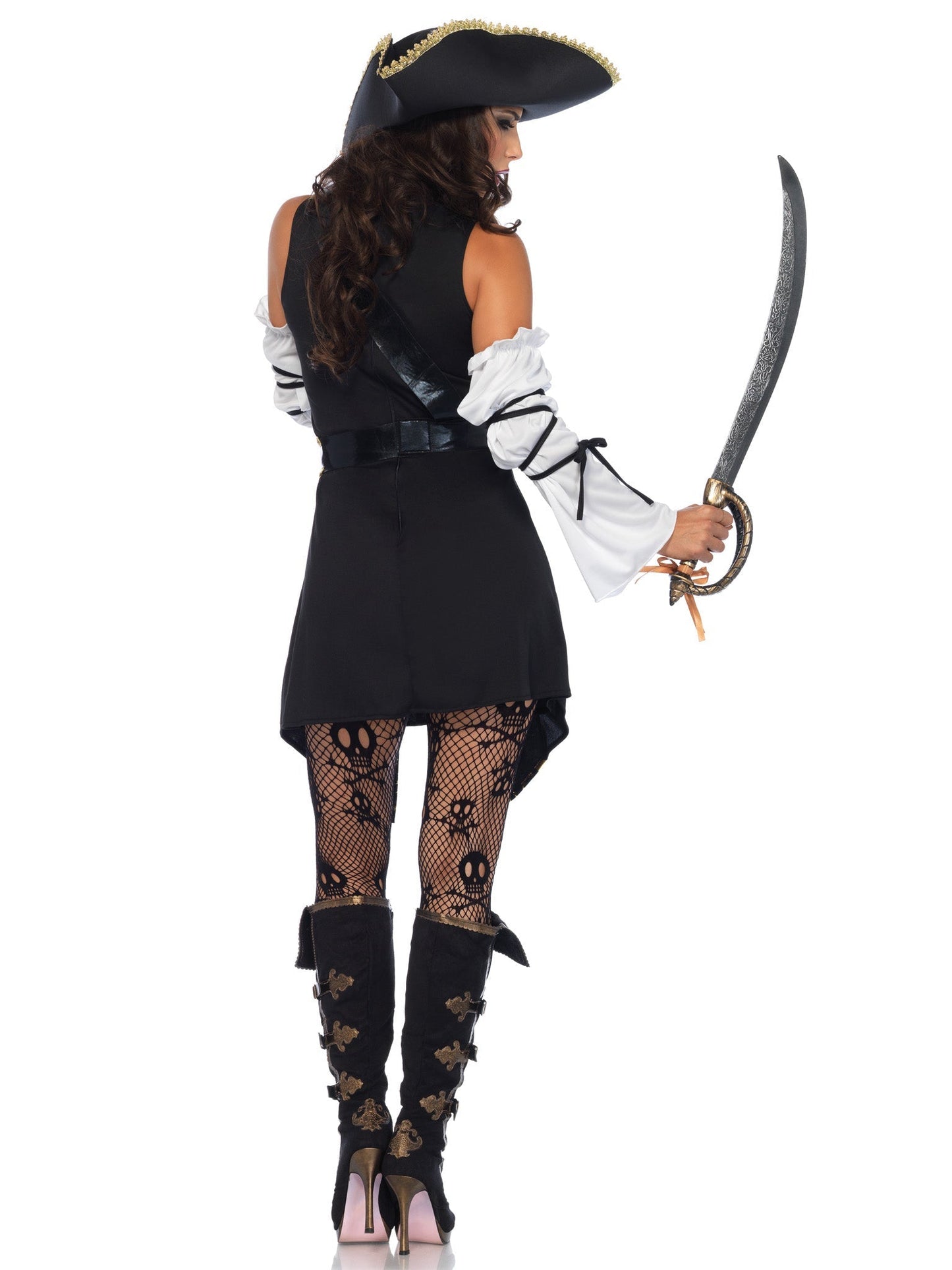 Black Sea Buccaneer Costume - Unspoken Fashion