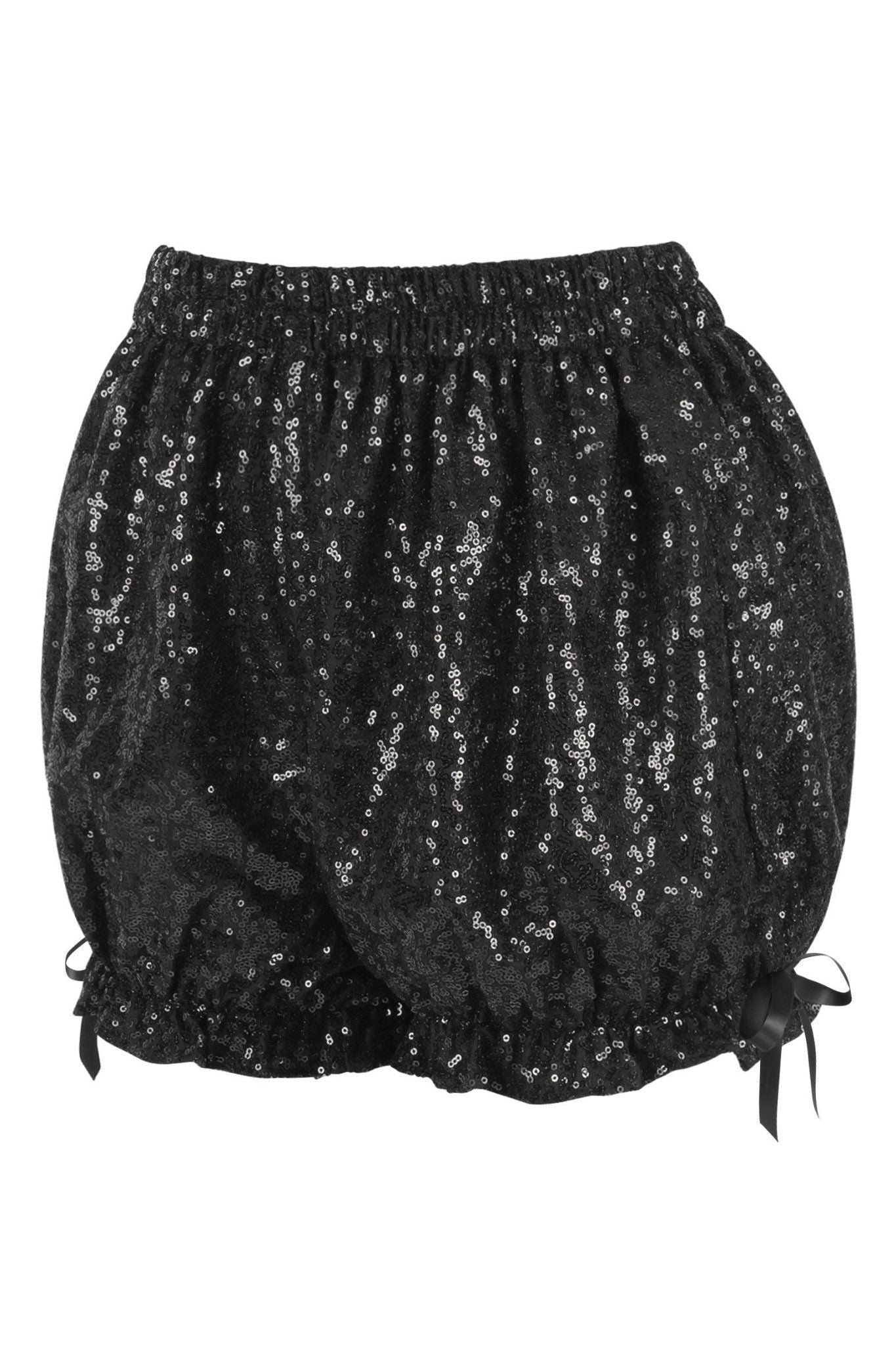 Black Sequin Bloomers