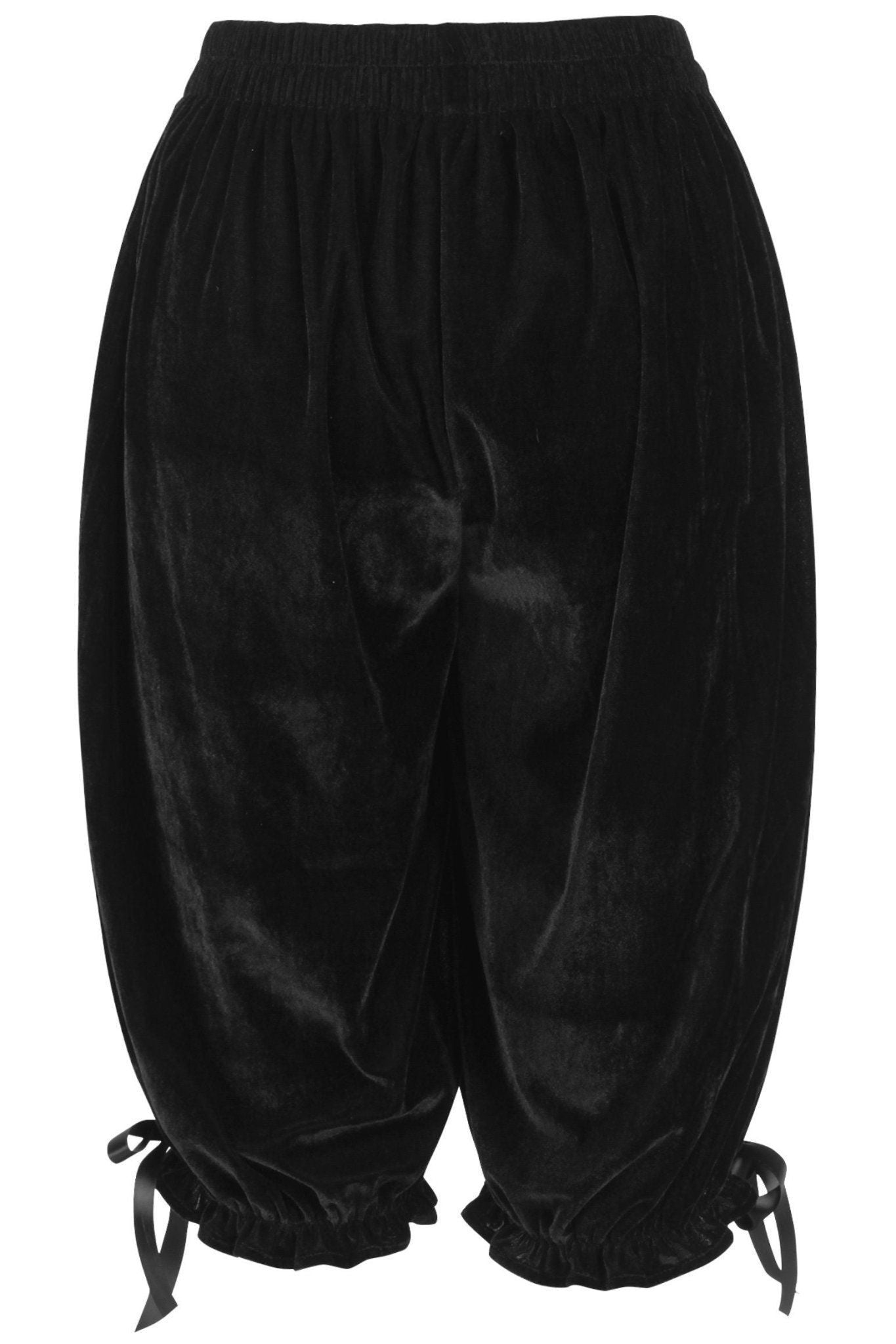 Black Velvet Long Bloomers