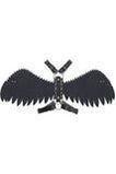 Black & White Layered Wing Body Harness