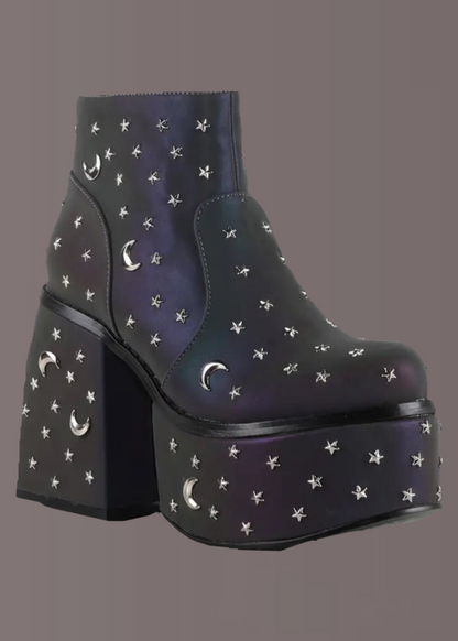 Moonchild Studded Platform Boots