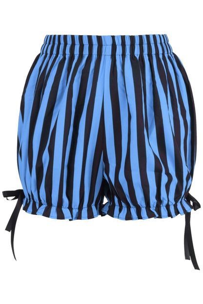 Black/Blue Striped Bloomers