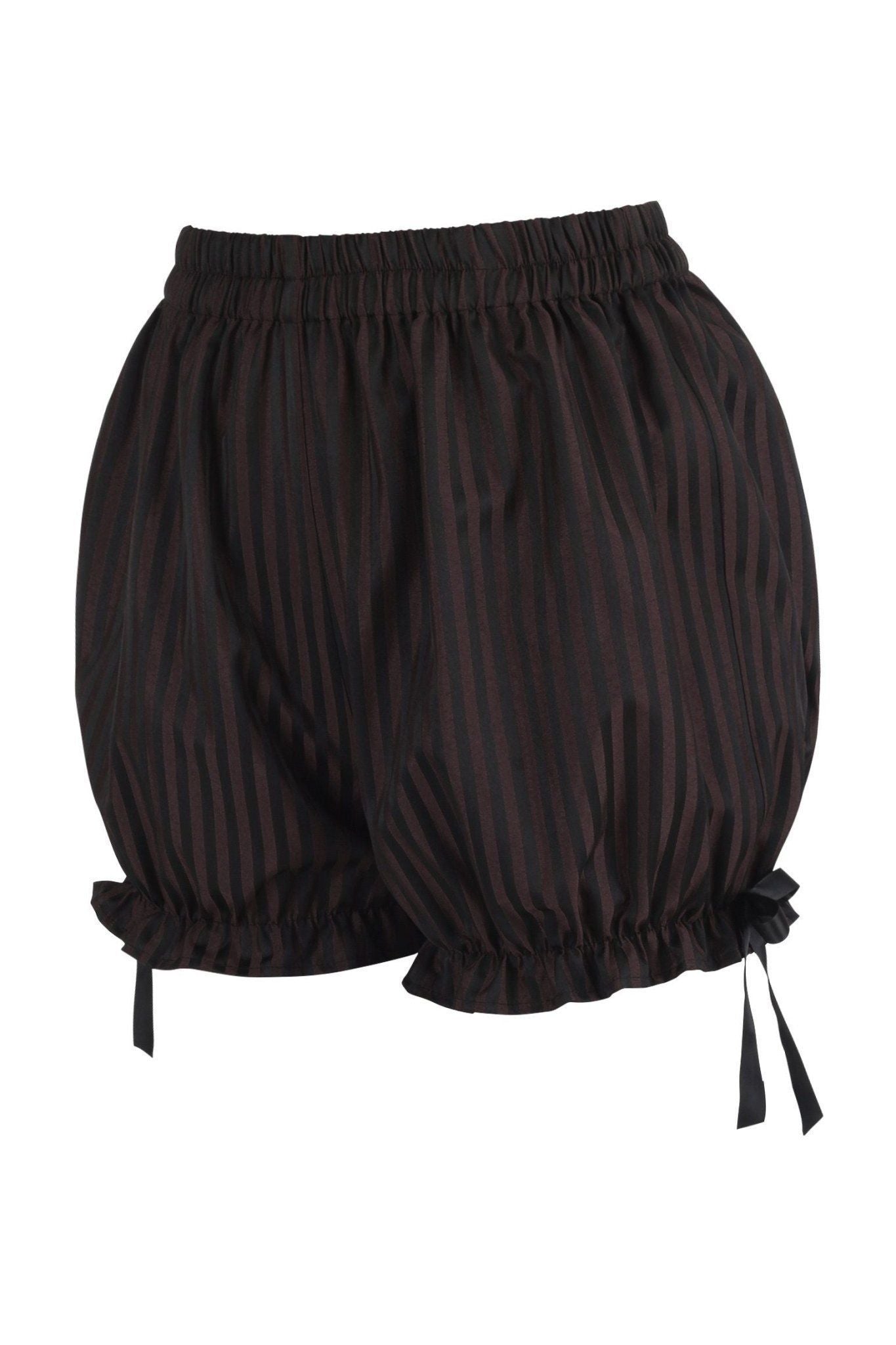 Black/Brown Stripe Brocade Bloomers