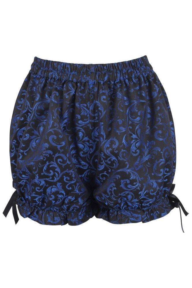 Blue/Black Brocade Bloomers