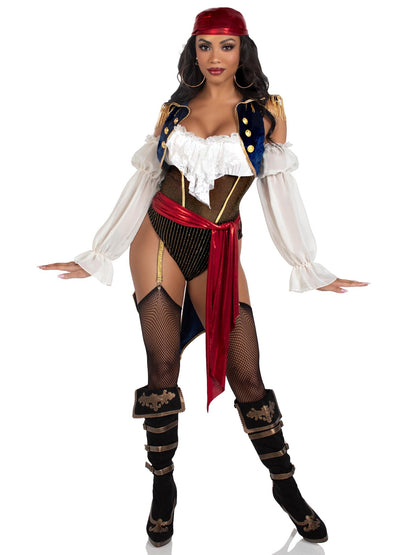 Buccaneer Beauty Pirate Costume - Unspoken Fashion