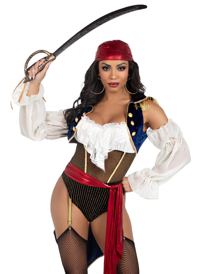 Buccaneer Beauty Pirate Costume - Unspoken Fashion