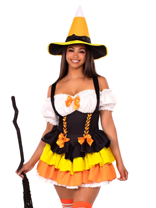 Candy Corn Witch Costume - Unspoken Fashion