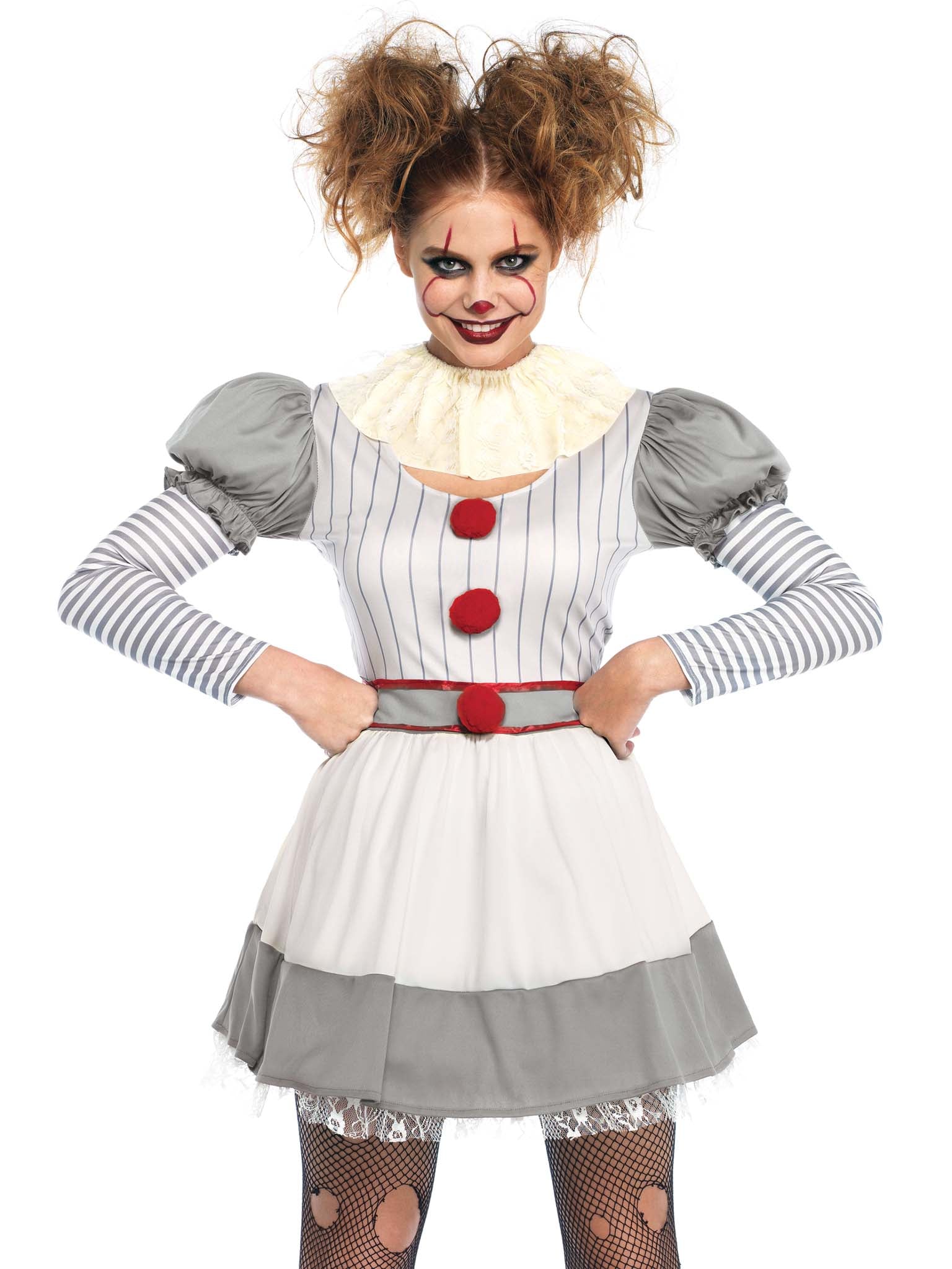 Creepy Clown Costume - Unspoken Fashion