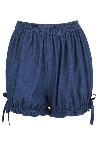 Dark Blue Denim Bloomers