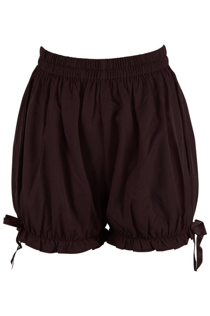 Dark Brown Crepe Bloomers