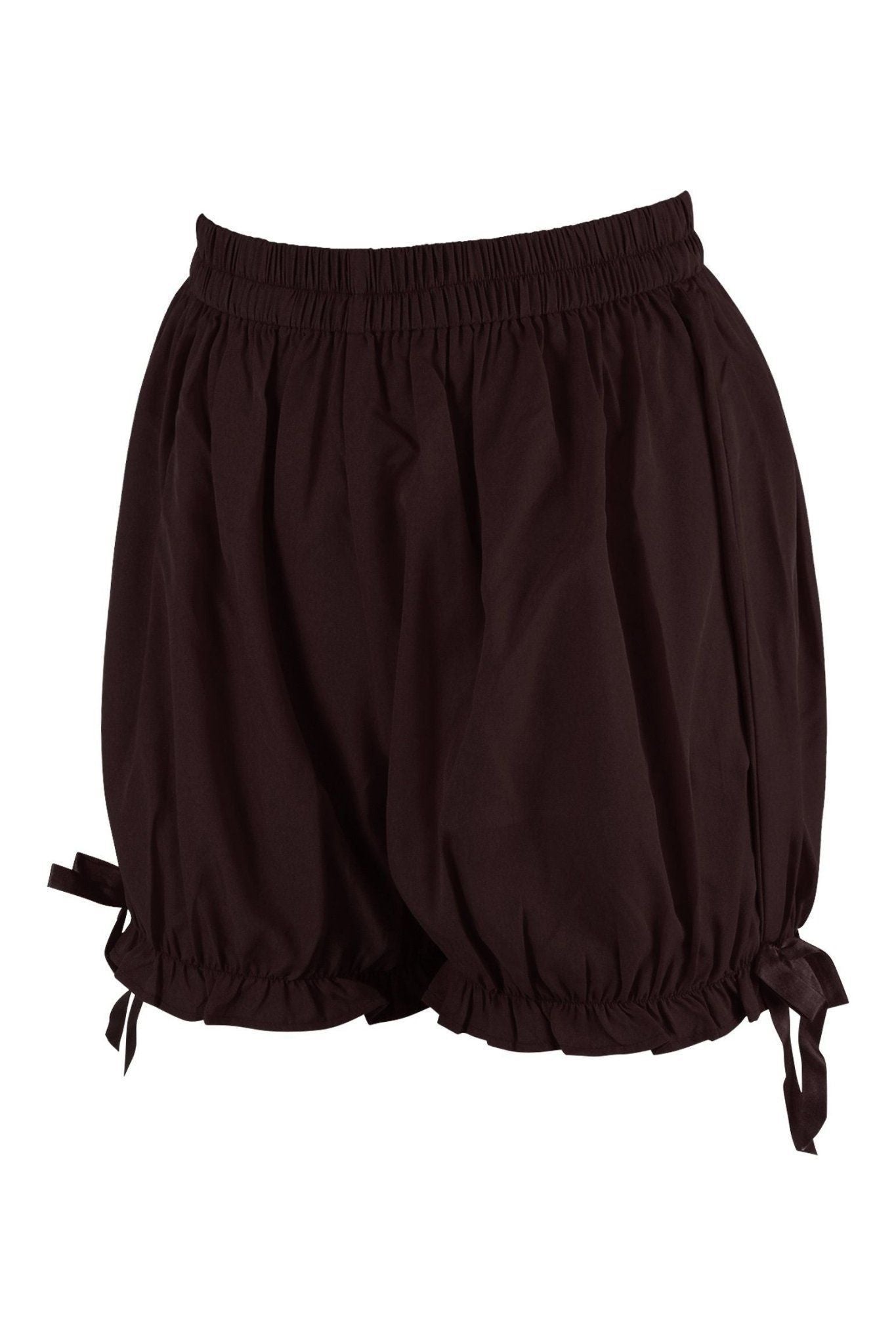 Dark Brown Crepe Bloomers