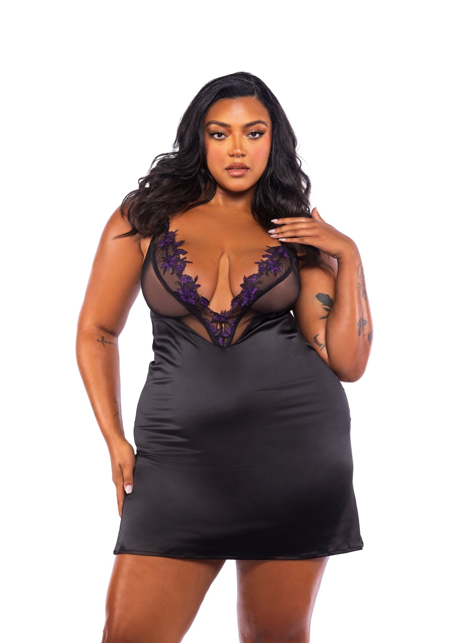 Dark Romance Chemise Roma Confidential - Unspoken Fashion