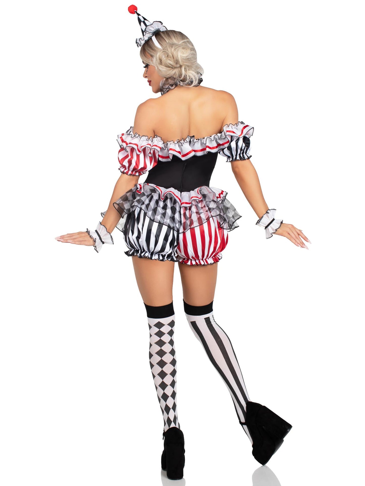 Darling Harlequin Clown Costume - Unspoken Fashion