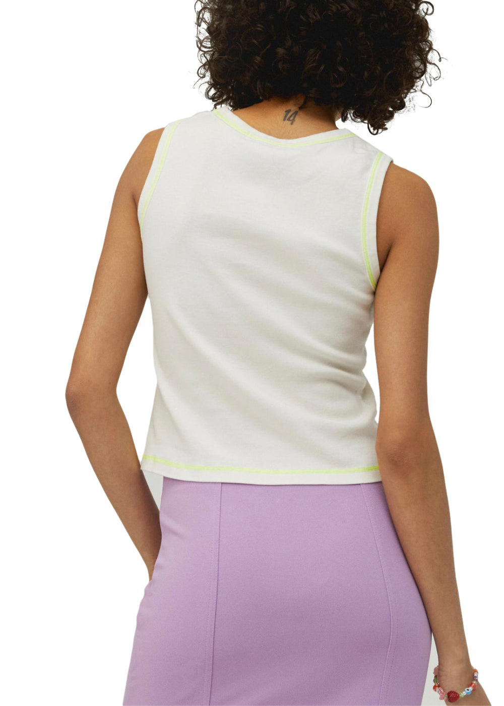 Blondie Heart of Glass Cropped Tank Top by Daydreamer LA