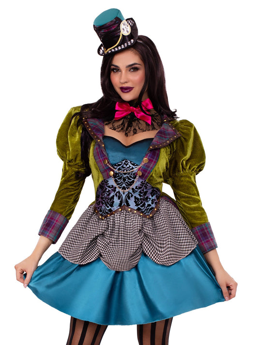 Deluxe Mad Hatter Costume - Unspoken Fashion