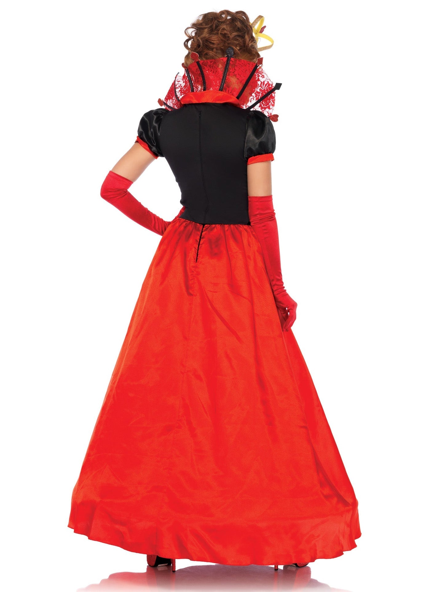 Deluxe Queen Of Hearts Costume - Unspoken Fashion