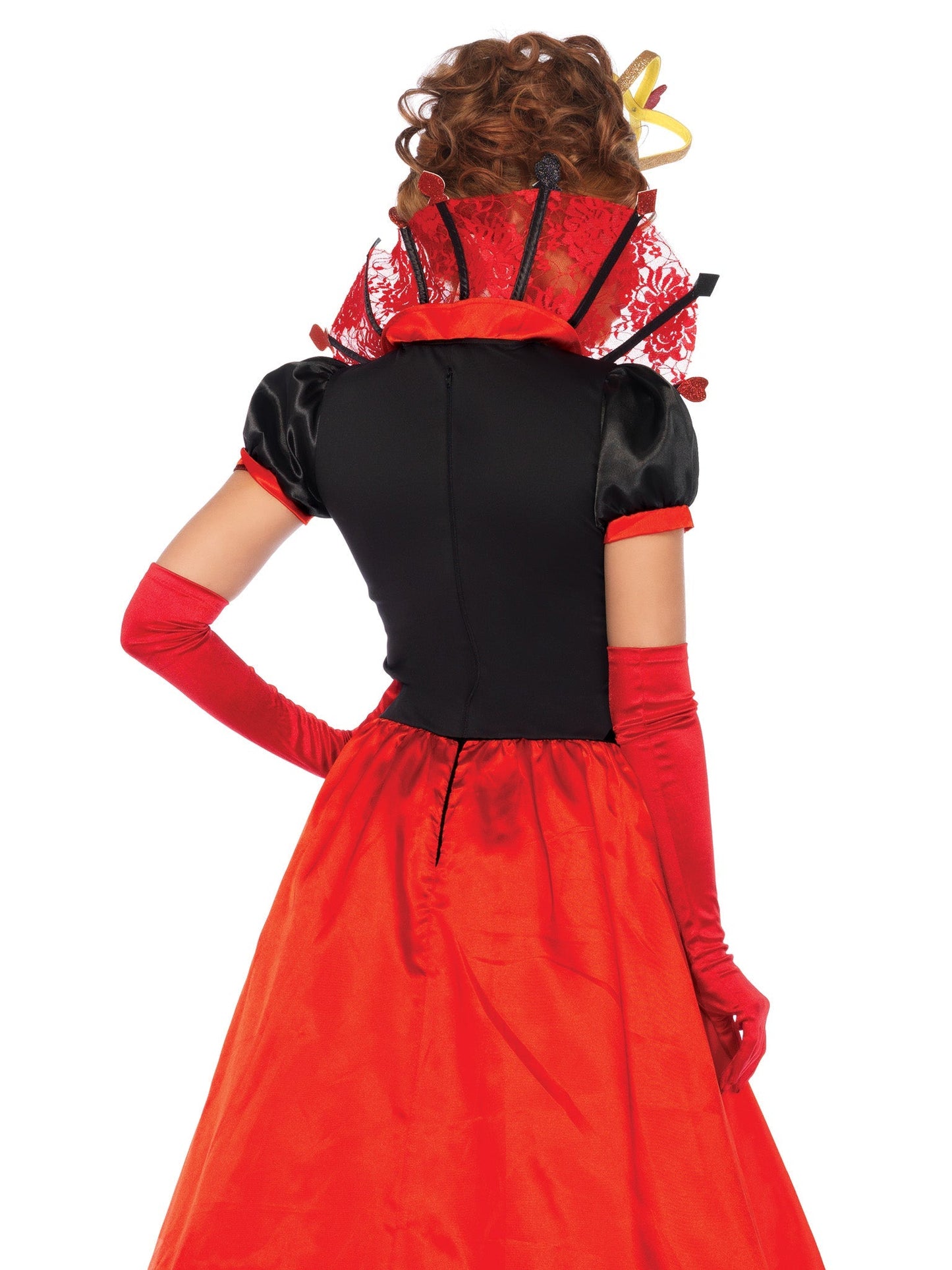 Deluxe Queen Of Hearts Costume - Unspoken Fashion