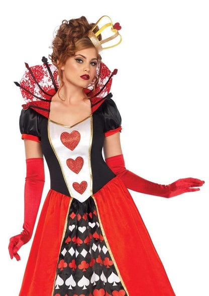 Deluxe Queen Of Hearts Costume - Unspoken Fashion