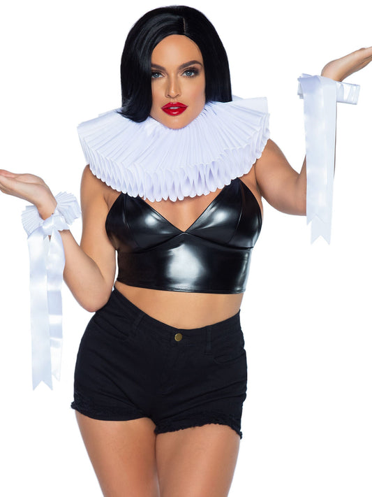 Deluxe Ruffle Collar and Wrist Cuffs - Unspoken Fashion