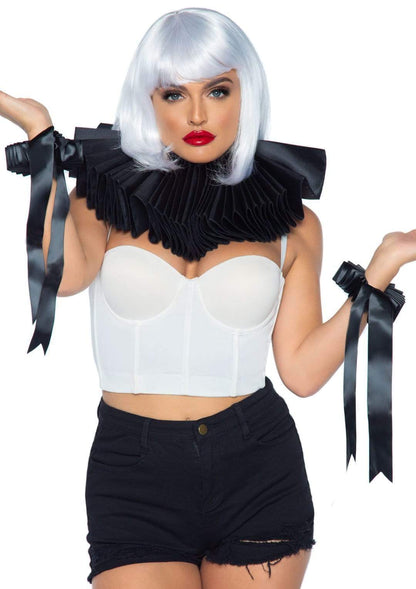 Deluxe Ruffle Collar and Wrist Cuffs - Unspoken Fashion