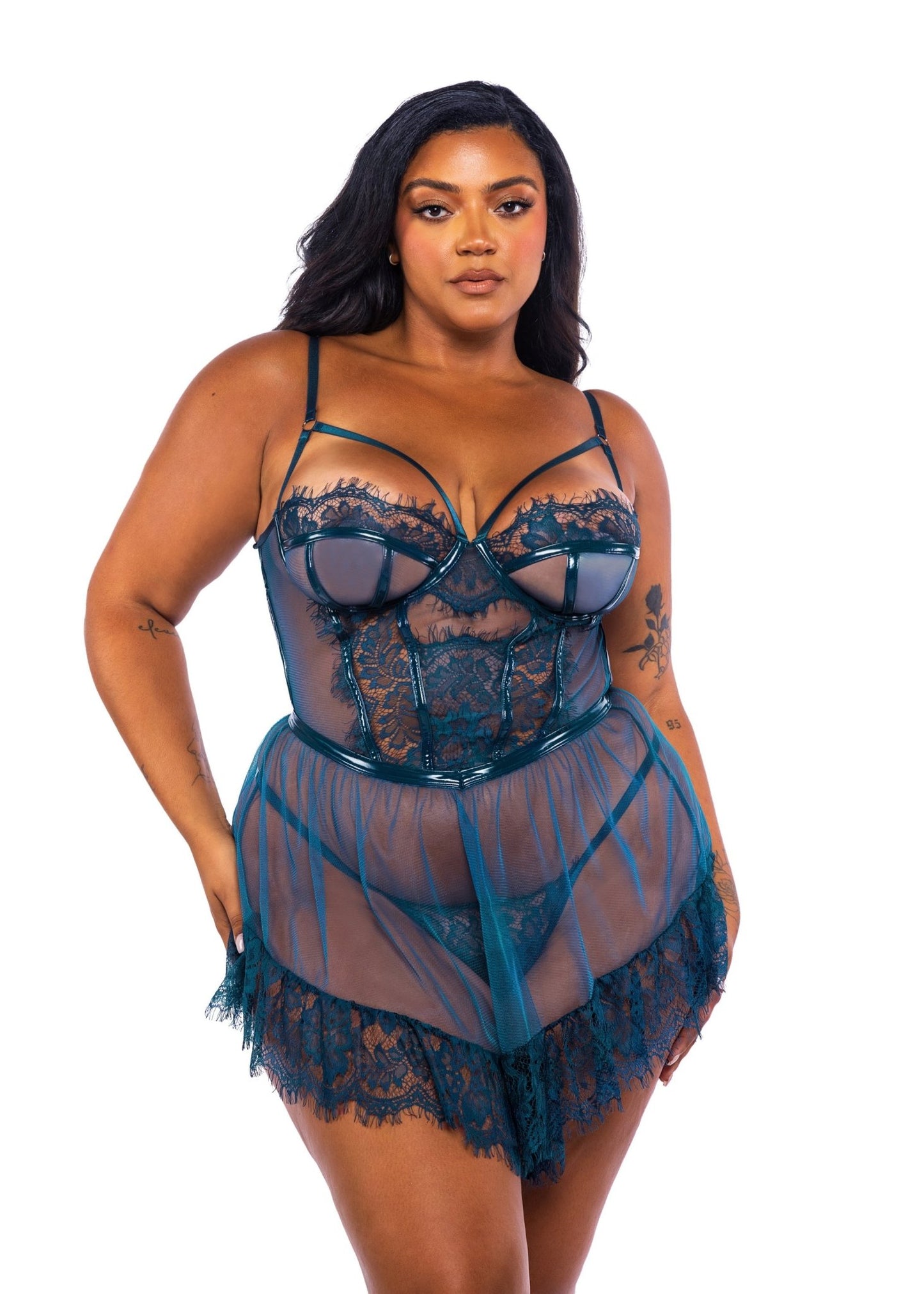 Eden Babydoll 2 - Piece Set Roma Confidential - Unspoken Fashion