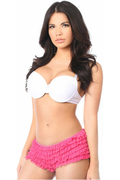 Fuchsia Ruffle Panty w/Bow