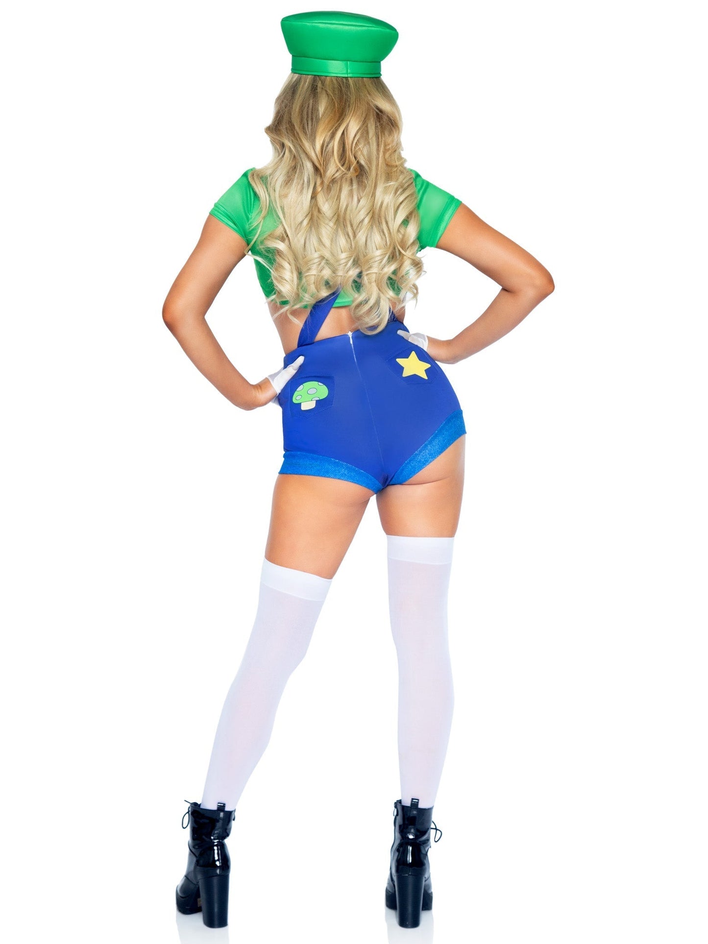 Gamer Sidekick Sexy Costume With Hat - Unspoken Fashion