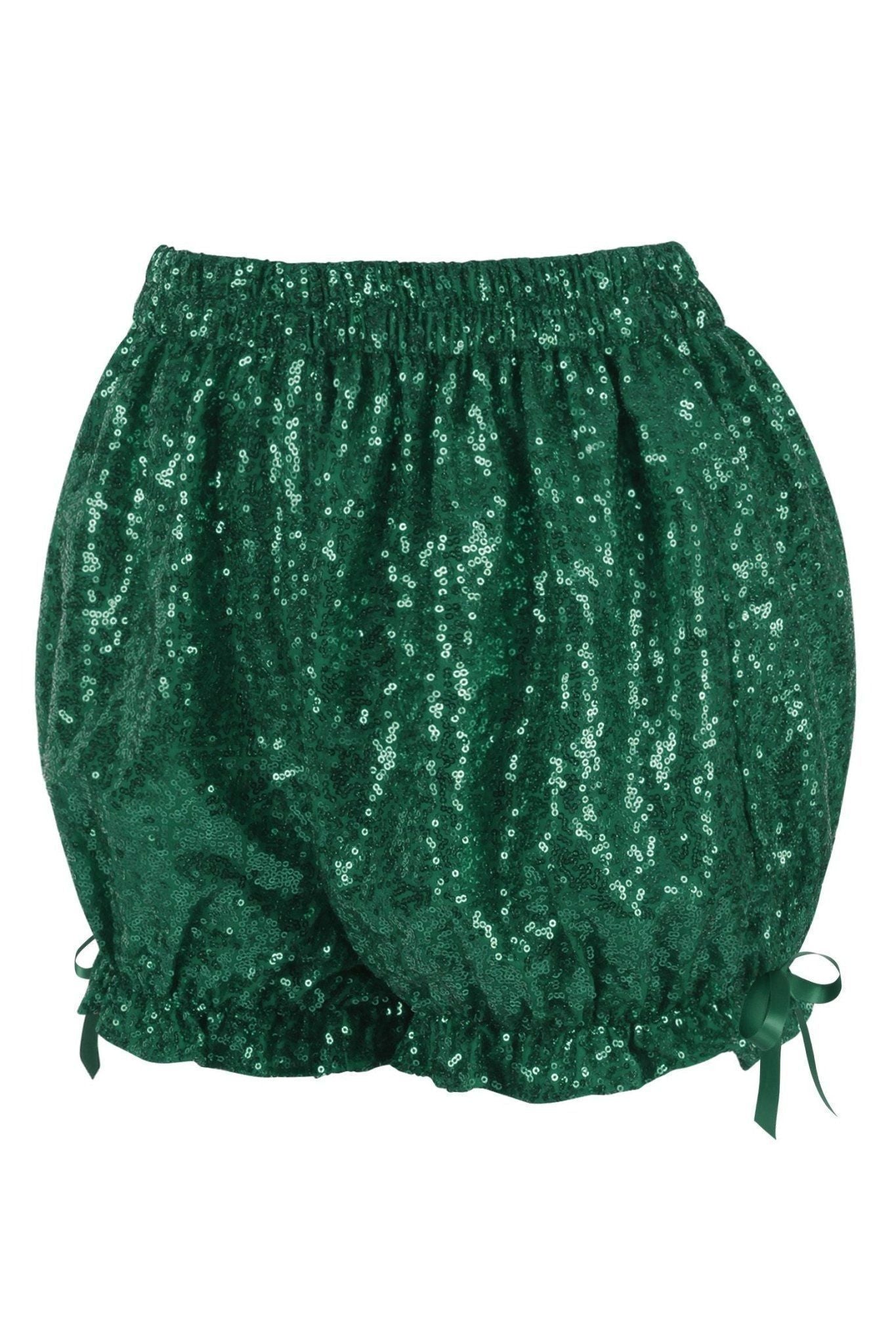 Green Sequin Bloomers