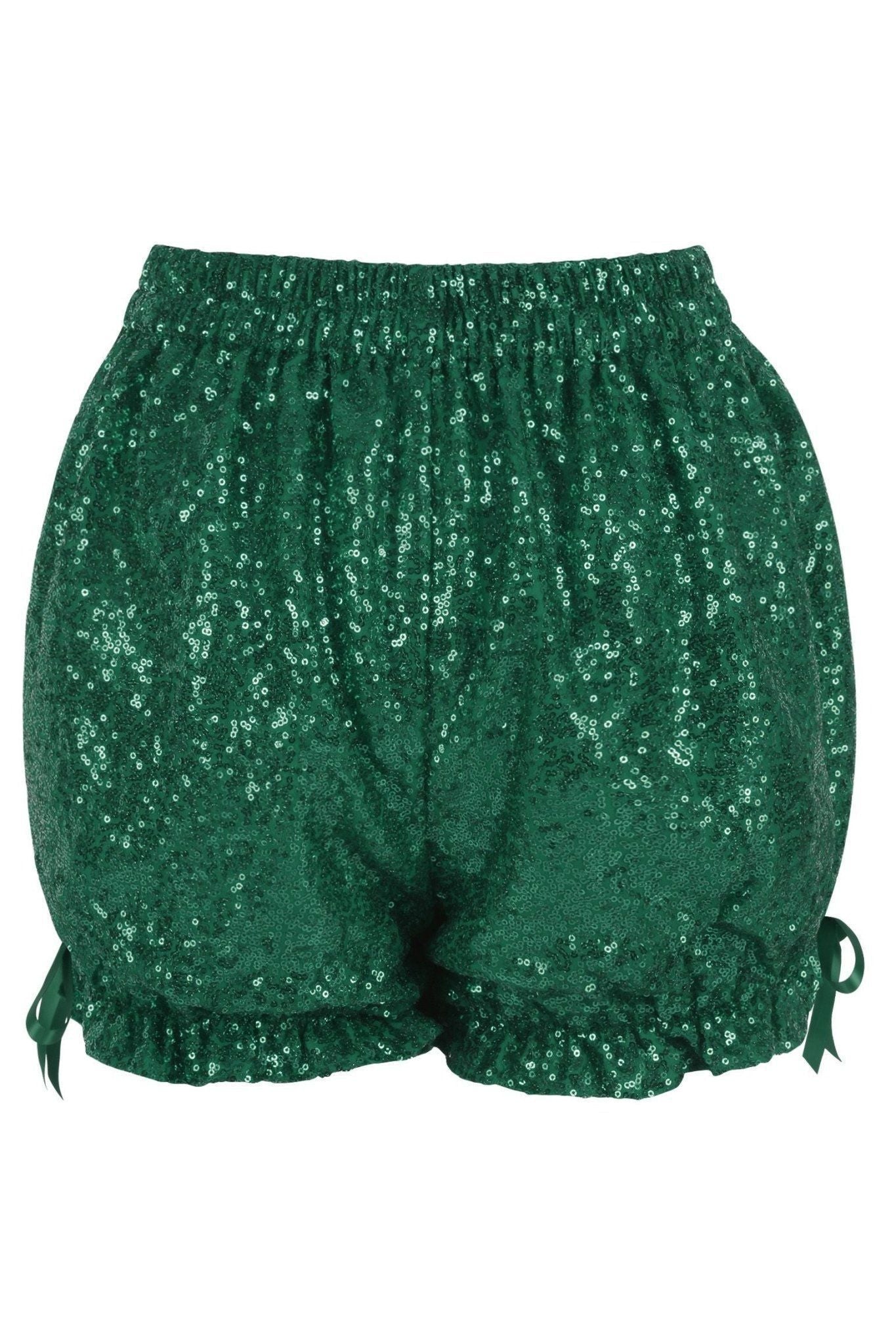 Green Sequin Bloomers
