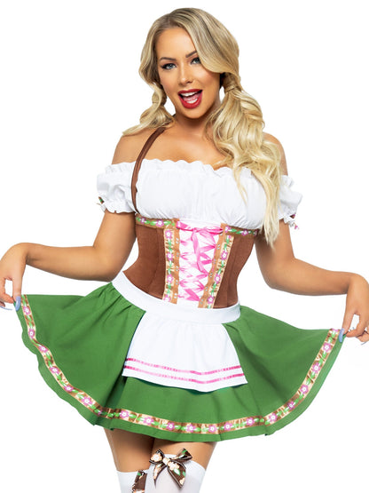 Gretchen Oktoberfest Dirndl Costume - Unspoken Fashion