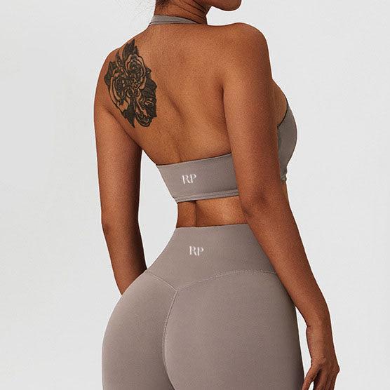 Halter Ruched Bra - Unspoken Fashion